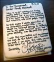 Wannabe Baker Hands In A Sweet Resignation Letter